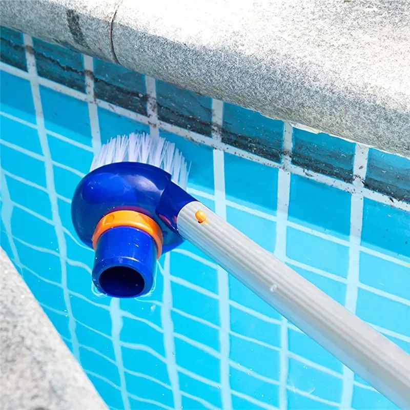 

Mini Jet Swimming Pool Vacuum Cleaner Floating Objects Suction Cleaning Tools Fountain Pond Head Vacuum Brush Cleaner 1pcs