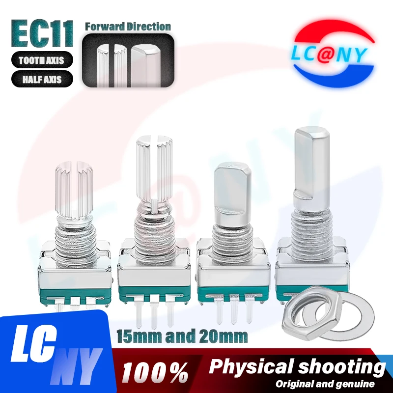 5 шт./партия 20 позиций поворотный кодировщик на 360 градусов кнопка EC11 w 5-контактная