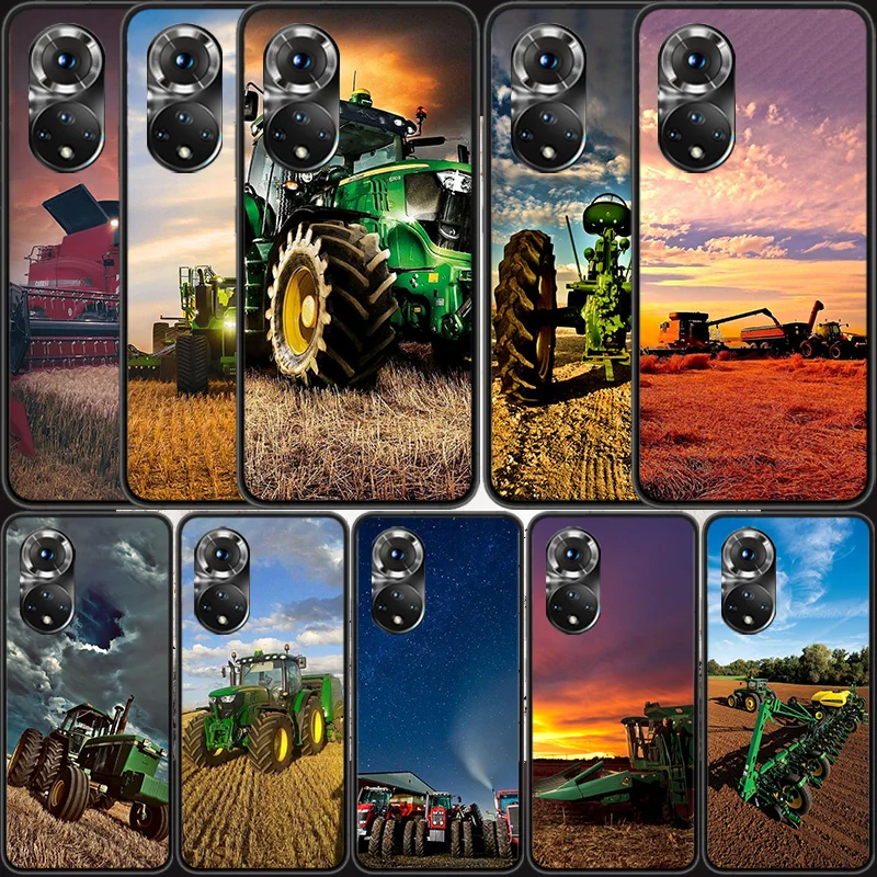 

Farm Vehicle Tractor Phone Case For Huawei P Smart 2021 Y5 Y6 Y7 Y9 Honor 50 20 Pro 10 10I 9 9X Y9S 8 8A 8X 8S 7S Cover