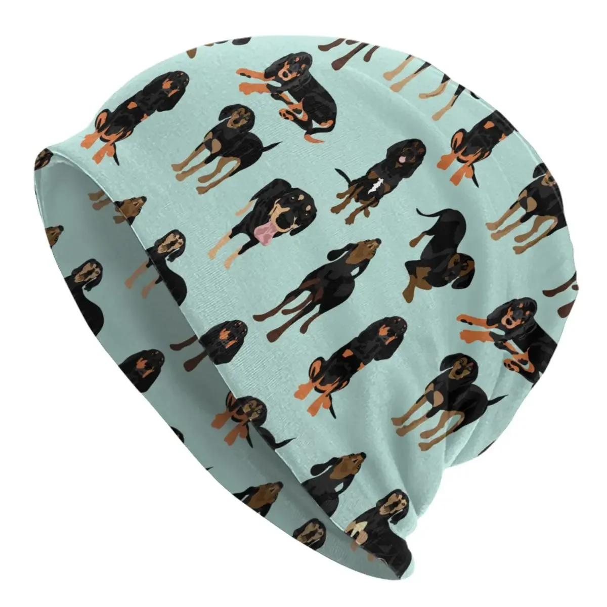 Черно-коричневые шапки с капюшоном для собак Coonhound вязаная шапка повседневные