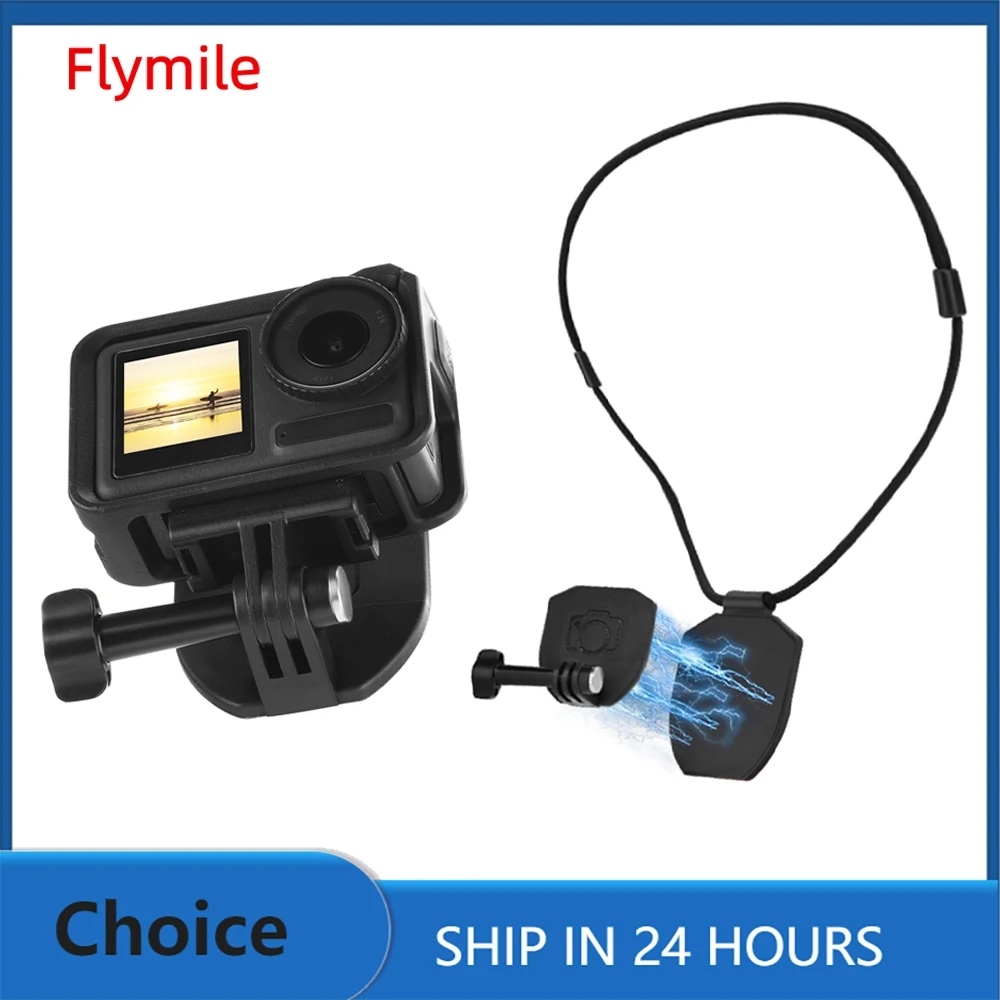 Магнитный Кронштейн Flymile Для Экшн-камер Совместимый С Телефоном GoPro Insta 360 Pocket 3