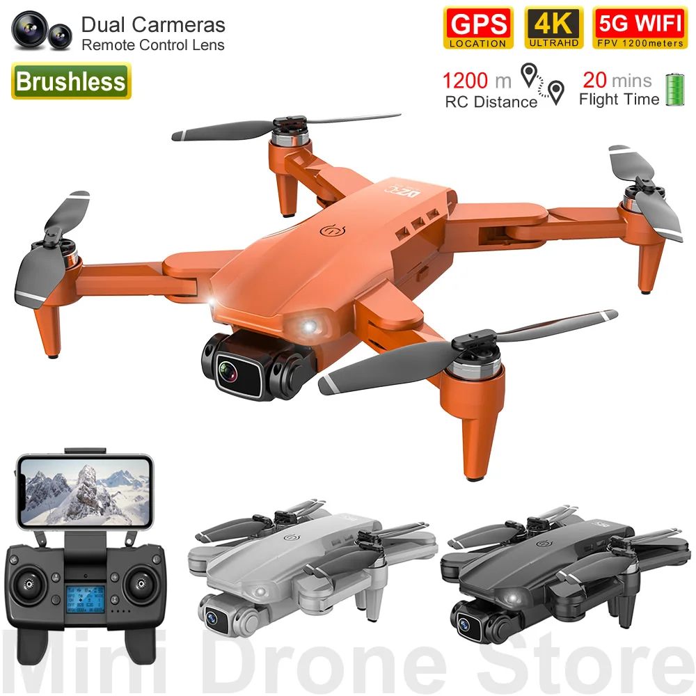 

L900pro GPS Folding Quadcopter With Camera Brushless FPV Drone 4K Professional Aerial Photography 5G Remote Control Helicopters