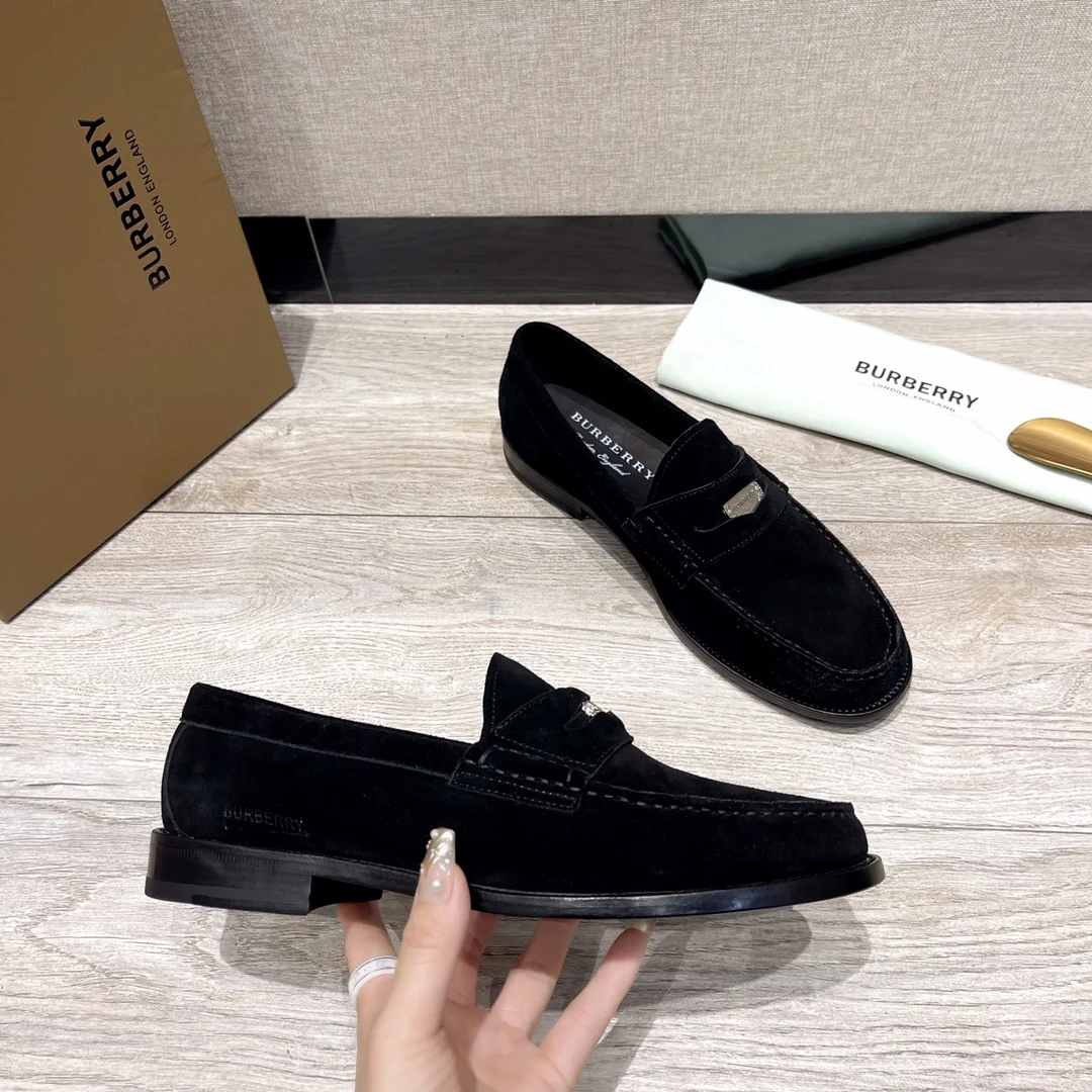 Мужская Burberry повседневная обувь из натуральной кожи Дышащий и стильный подходит