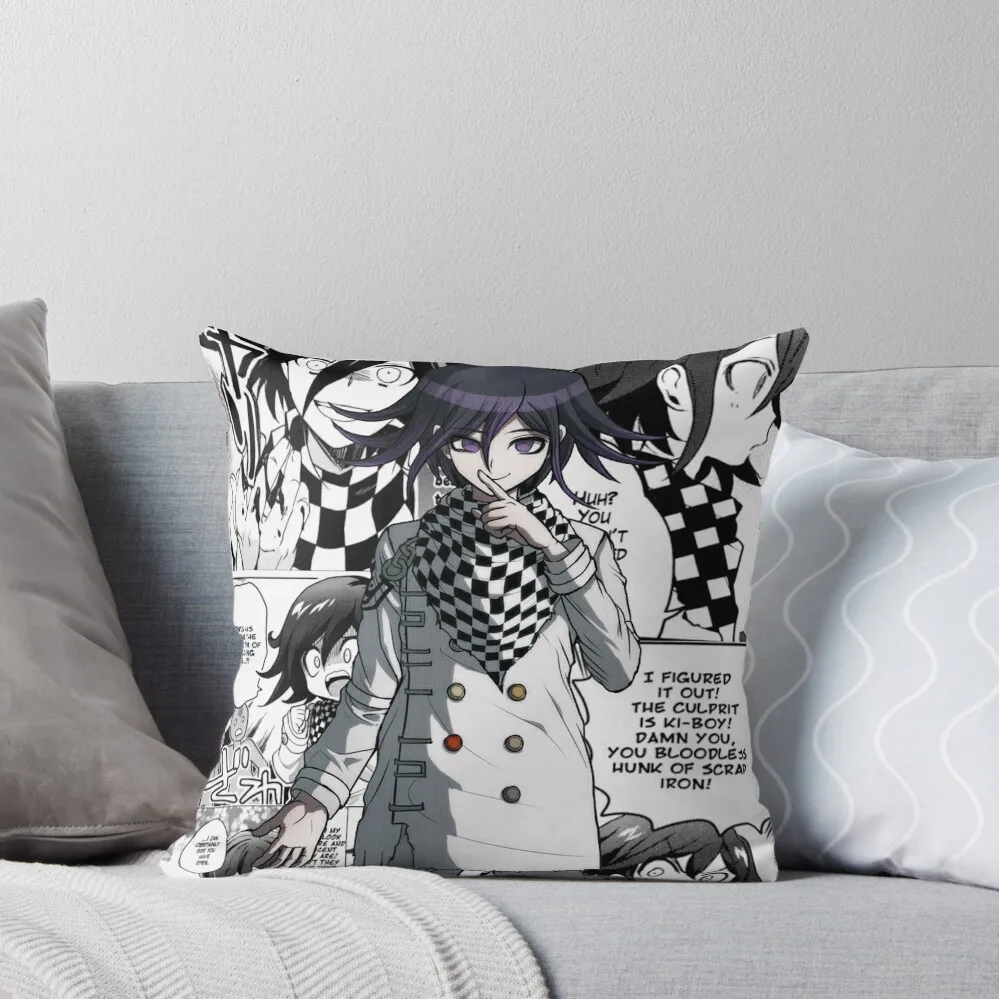 Декоративные наволочки Kokichi Ouma для диванных подушек в гостиную