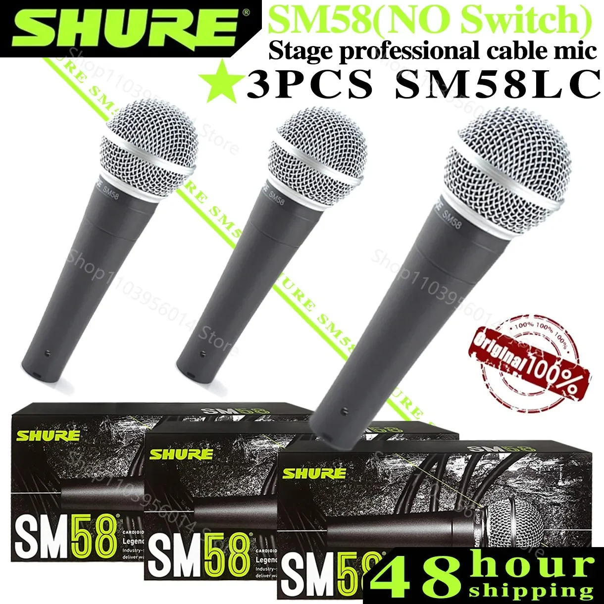 Проводной микрофон Shure SM58