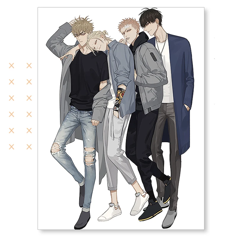 Новая книга для художественной коллекции Old Xian китайская популярная мультяшная