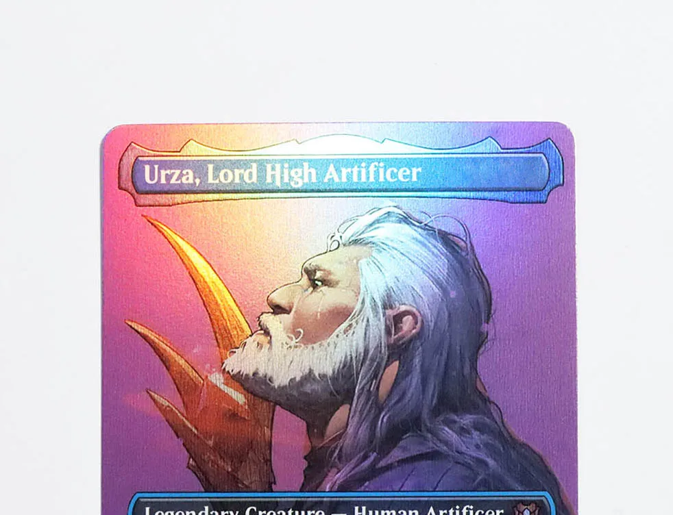 Урза Лорд Высокое искусство TCG Волшебный прокси Черный качество Прокси игральные