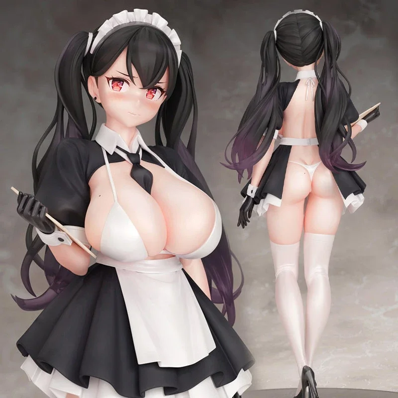 

260mm NSFW Bfull Anime Figure Kou Jikyuu Maid Cafe Tenin-san Sexy Girl Action Figure Toy Adults Collection Hentai Model Doll