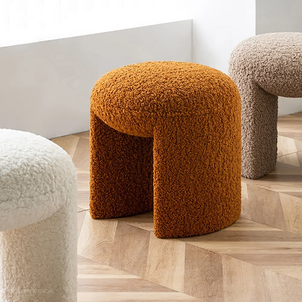 

Nordic Design Makeup Stool Benchbedroom Makeup Chair Living Room Sofa Low Stool Doorway Shoes Stool
