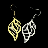 hot fashion jewelry women earring pendant stainless steel charm large earring special pattern goldsilver pendant beautiful gift
