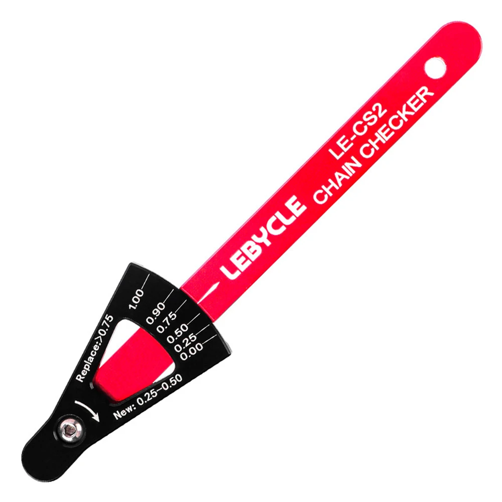 

Bike Chain Wear Indicator MTB Road Bike Chain Checker Tool Multi-Functional Chain Gauge Measurement Bicycle Repair Maintenance