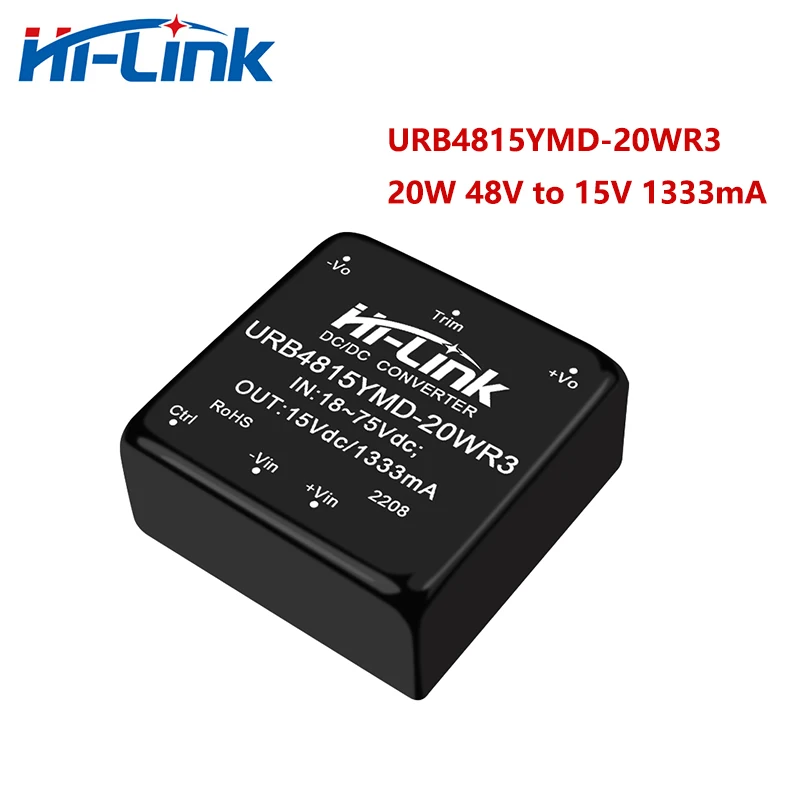 Бесплатная доставка 10 шт. Hi-Link новая модель от 20 Вт 48 В до 15 постоянный ток 1333mA