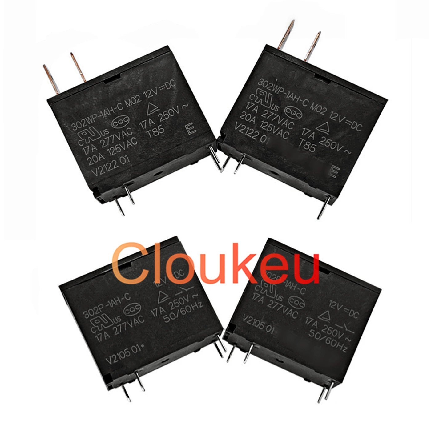 Реле 302wp-1ah-c-m02 12V 302P-1AH-C 12V 17A 4pin