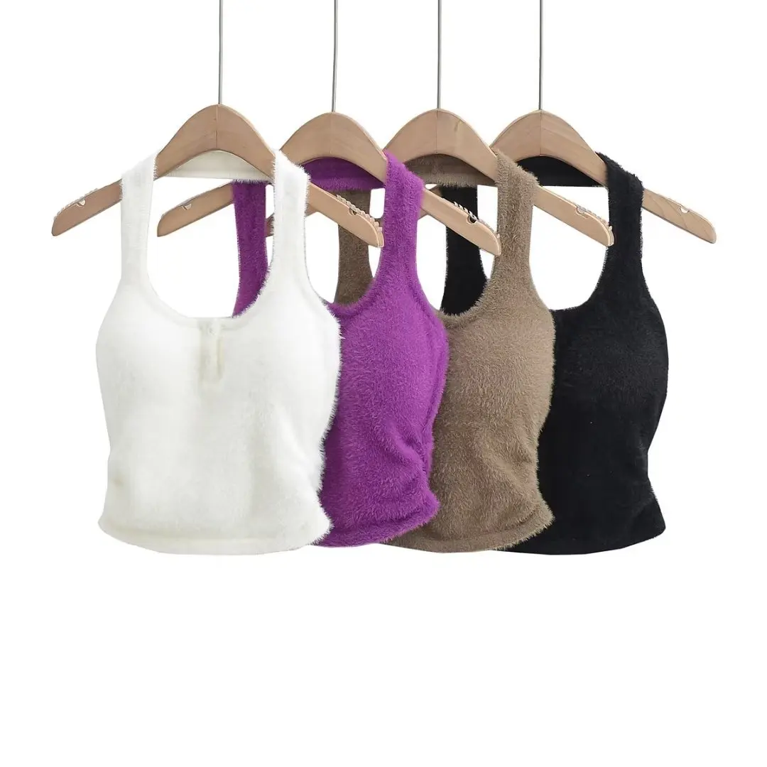 

2023 01 новый весенне-летний женский сексуальный полиэфирный брендовый жилет, майка