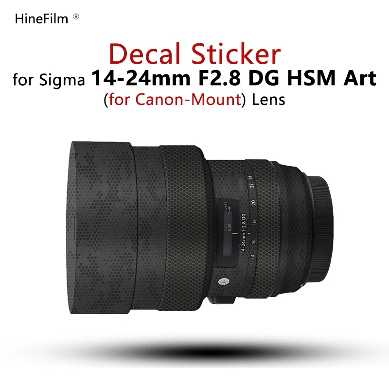 Sigma 14-24 F2.8 EF Mount Lens Stickers 1424 Cover Skin For 14-24mm f/2 8 DG HSM Art Protector Coat Wrap Film