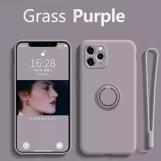 

Car Holder Soft TPU Silicone Case For iPhone 13 12 11 Pro Max 6 S 8 7 Plus X XS XR XS SE Coques Fundas Shell