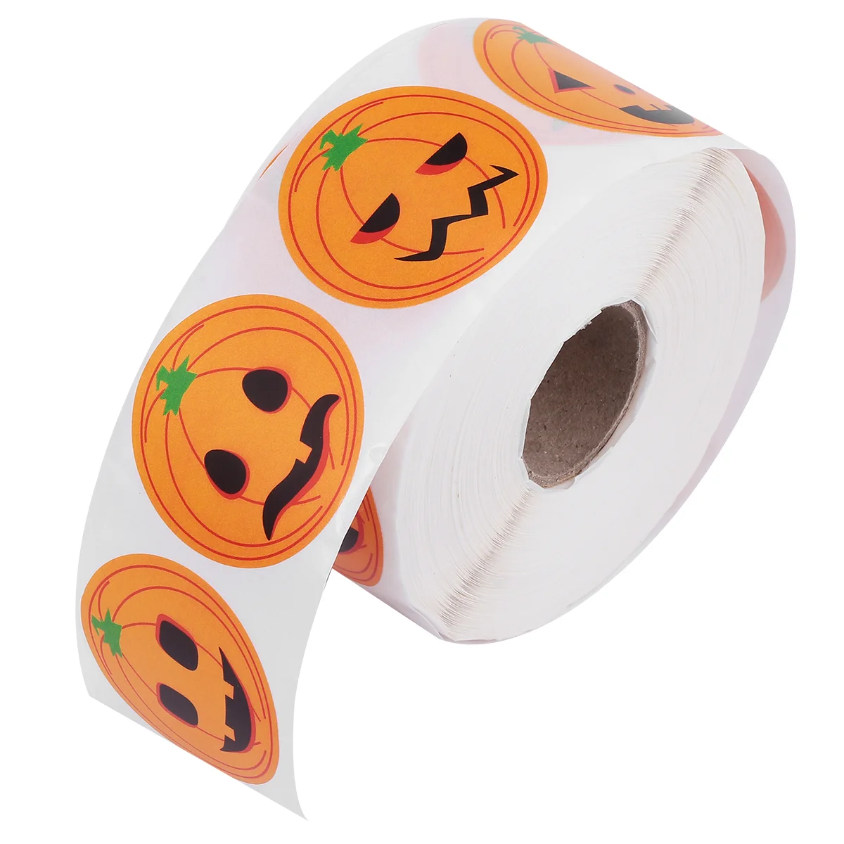 

1 Roll Decals Funny Decorating Decals Sticker Decoration Pumpkin Stickers for Mirror Door Window