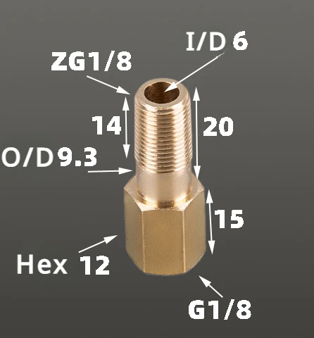 

Латунный фитинг для труб с внутренней резьбой на наружную резьбу, 1/8 дюйма, 1/4 дюйма, 3/8 дюйма, диаметр 35-300 мм