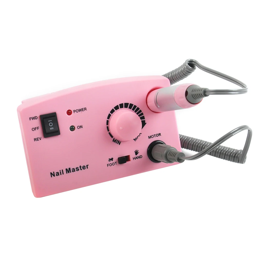 

220 В Профессиональный инструмент для полировки ногтей Электрический пилка для ногтей пилка для маникюра и педикюра Набор EU Plug