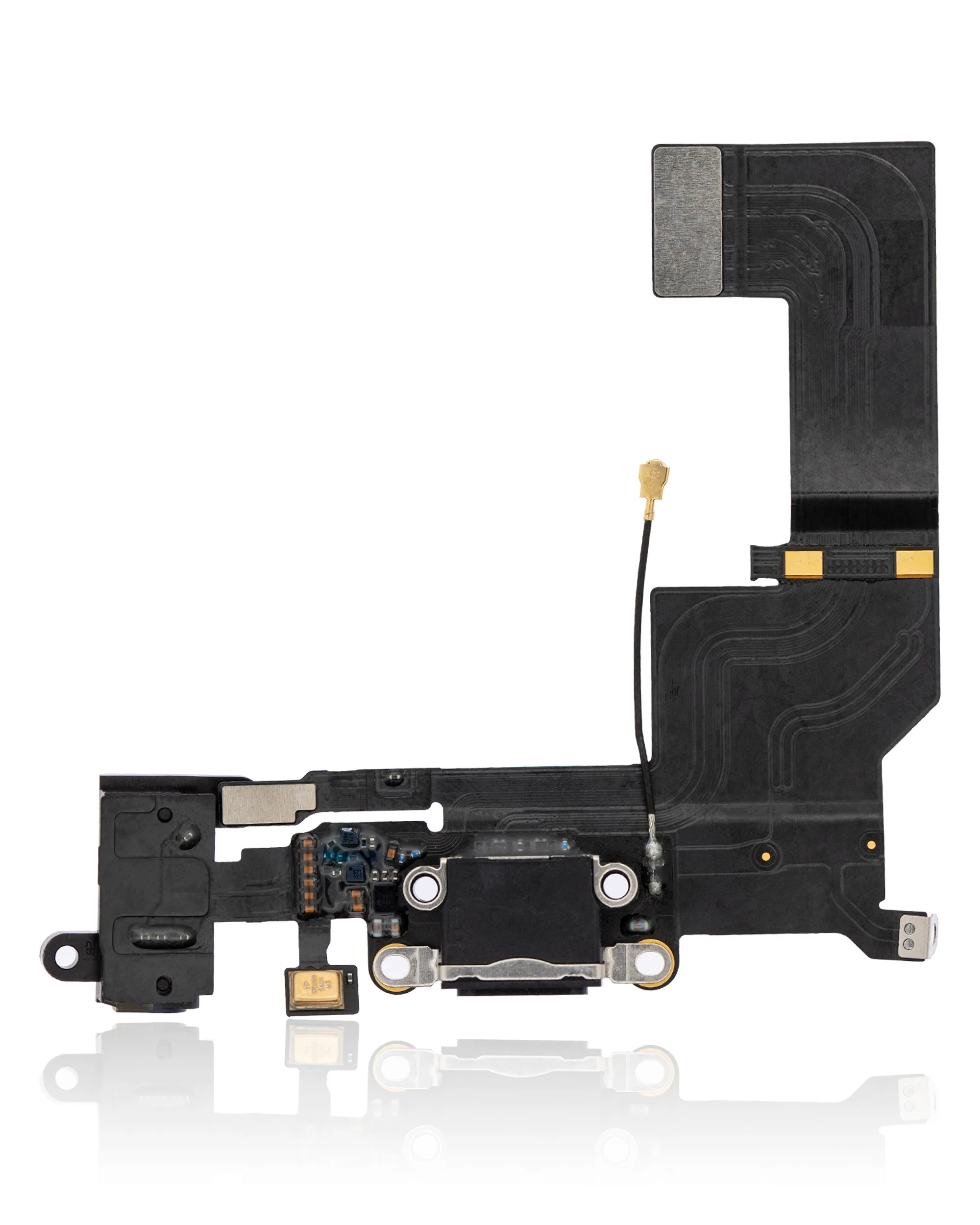 

Charging Port Flex Cable With Microphone And Headphone Audio Jack Replacement For IPhone 5S (Space Gray)