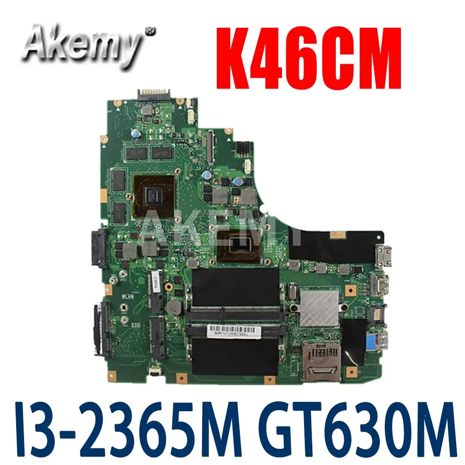 

Материнская плата AKemy K46CM для ноутбука Asus A46C S46C K46CB K46CM K46C K46, протестированная оригинальная материнская плата, модель GT630M