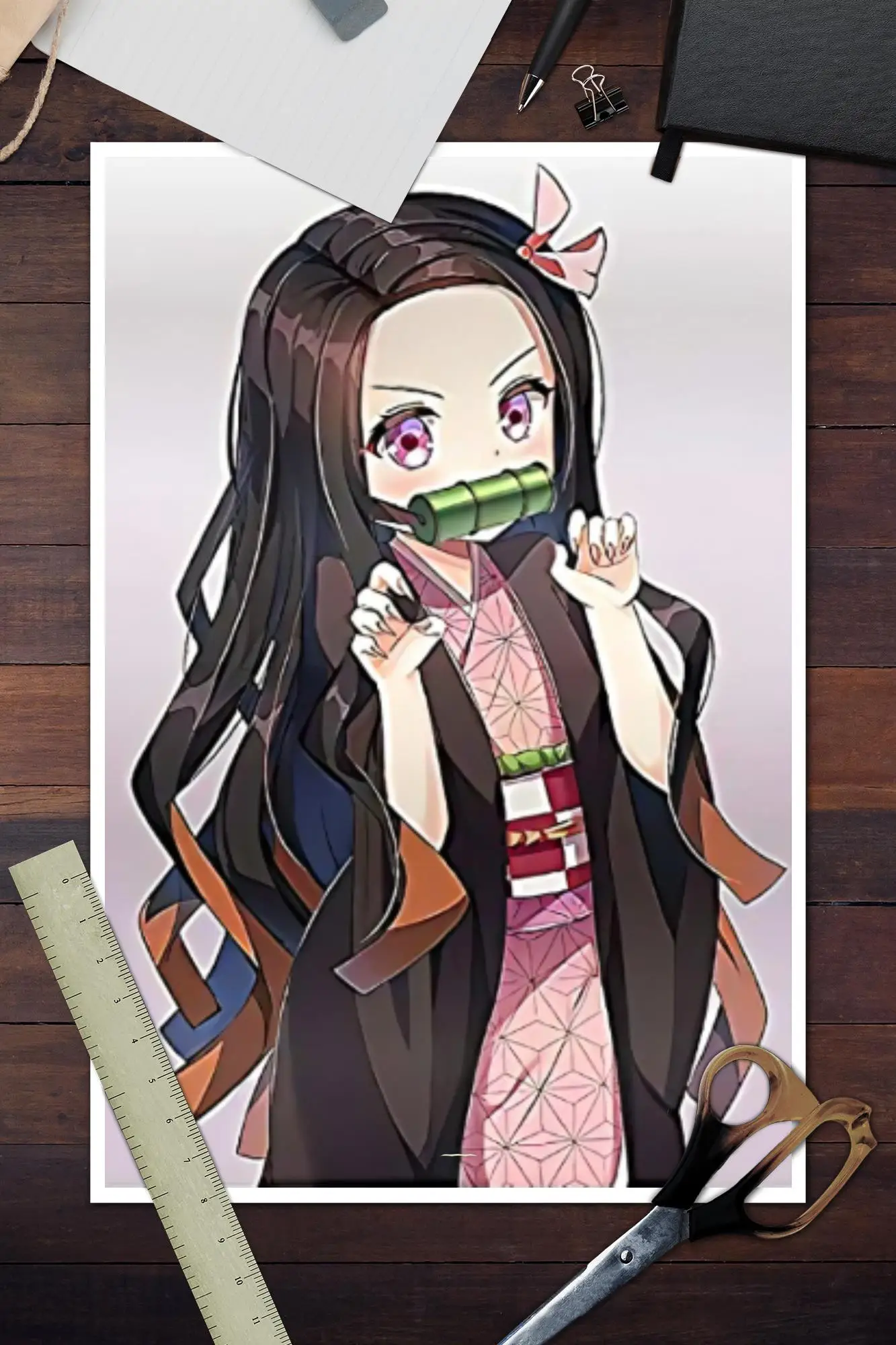 Плакат nezuko zenitsu печать на стене Художественная Картина холсте плакат для