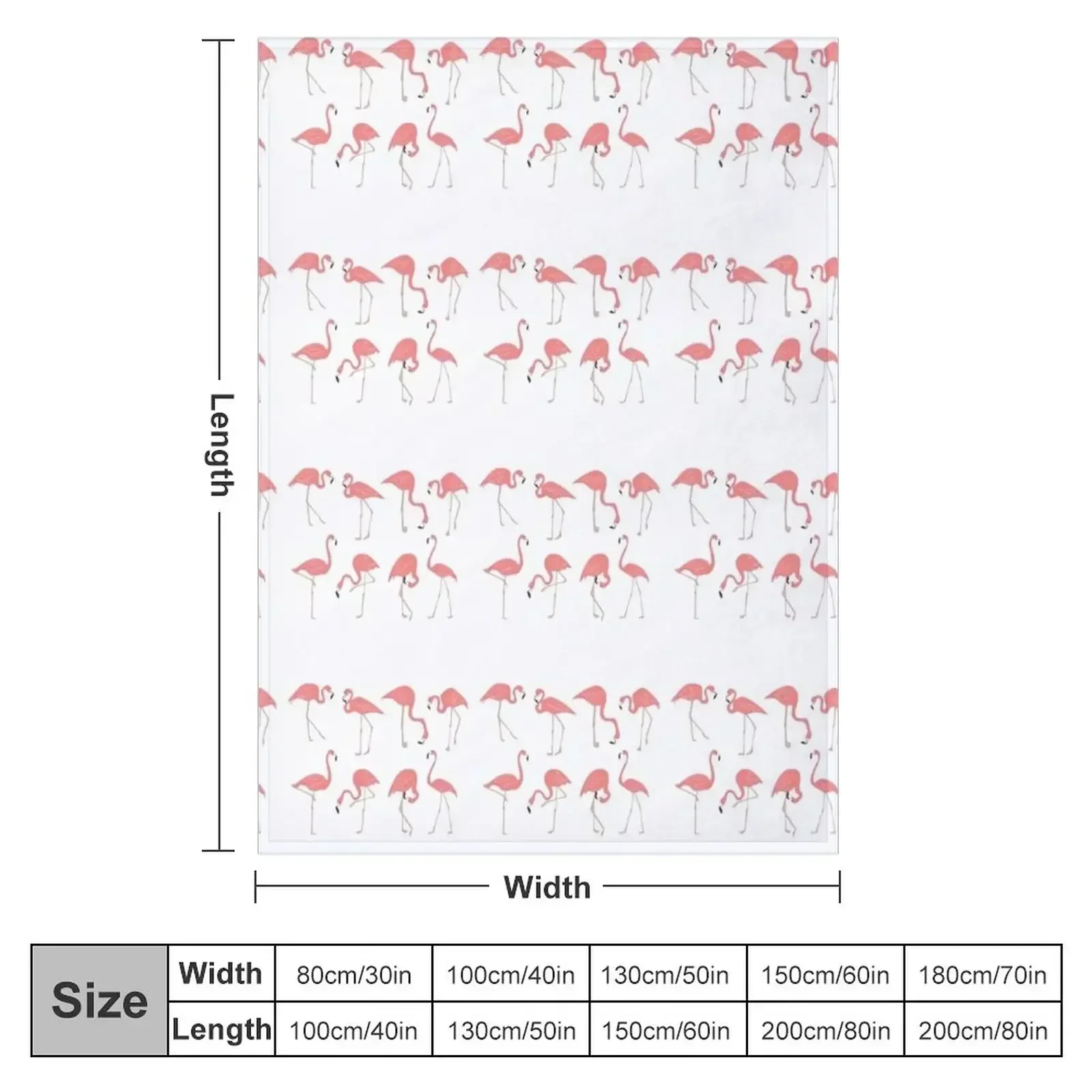 FLAMINGO LOVE - WITH Плед Термобелье для путешествий Утяжеленные одеяла