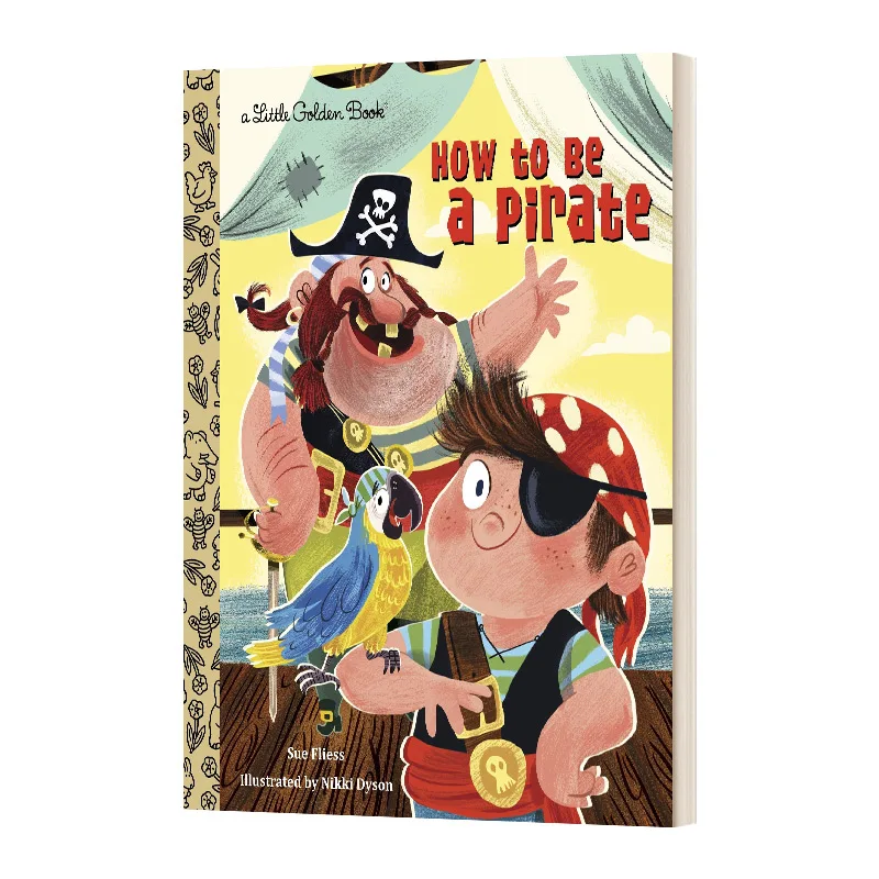 

Оригинальная английская книга: Как стать пиратом (маленькая золотая книга)