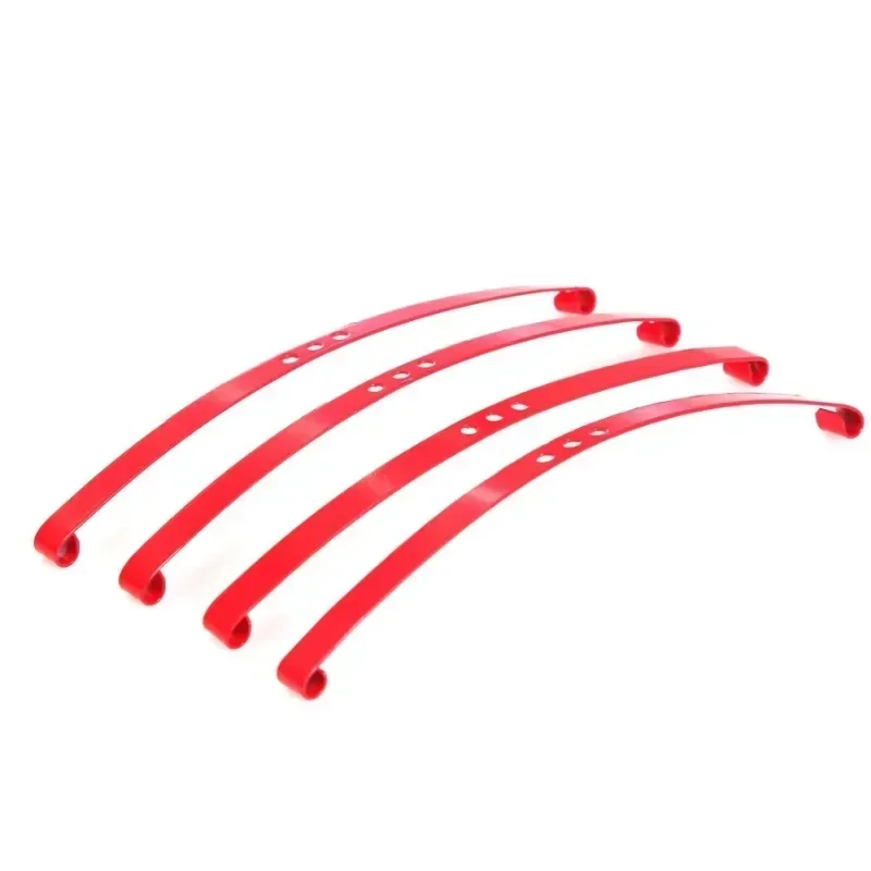 4 шт. супермягкие стальные листовые пружины амортизатора передней и задней оси