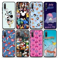 phone case for xiaomi mi 9 9t pro se mi 10t 10s mi a2 lite cc9 pro note 10 pro 5g silicone case cover mickey dumbo mouse