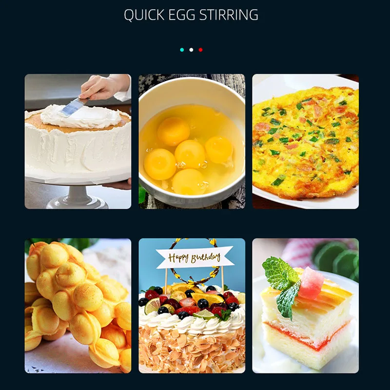 1 шт. Антискользящая ручка для взбивания яиц |