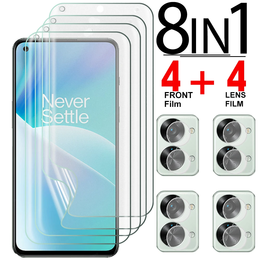 

8 in 1 Hydrogel Film For OnePlus Nord 2T Screen Protector Lens Film For one plus nord 2t nord2t CPH2399 safety film not glass