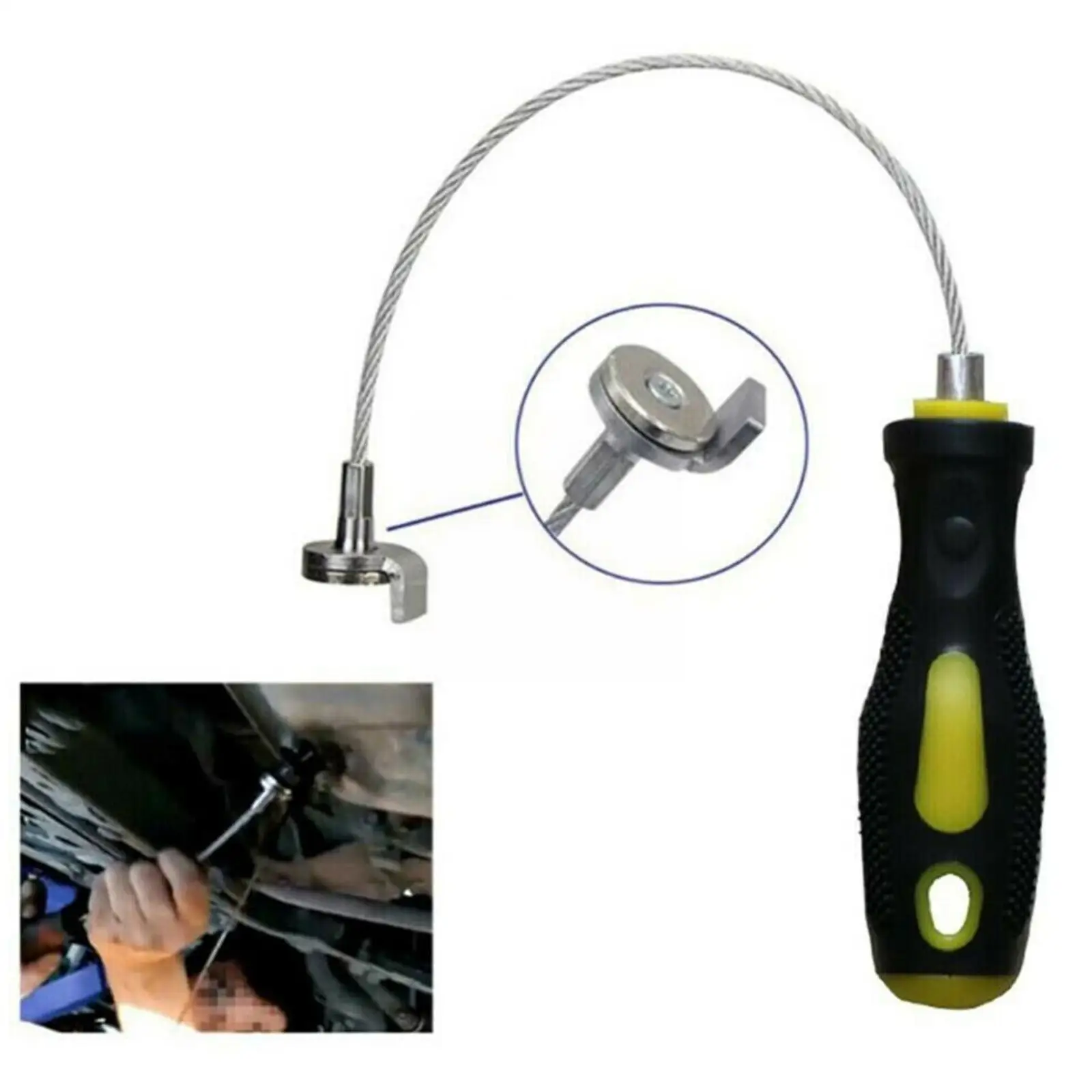 

Автомобильный зажим для отвода трансмиссионного масла, сливная пробка, магнитный инструмент, набор для удаления отстойника с D7q2