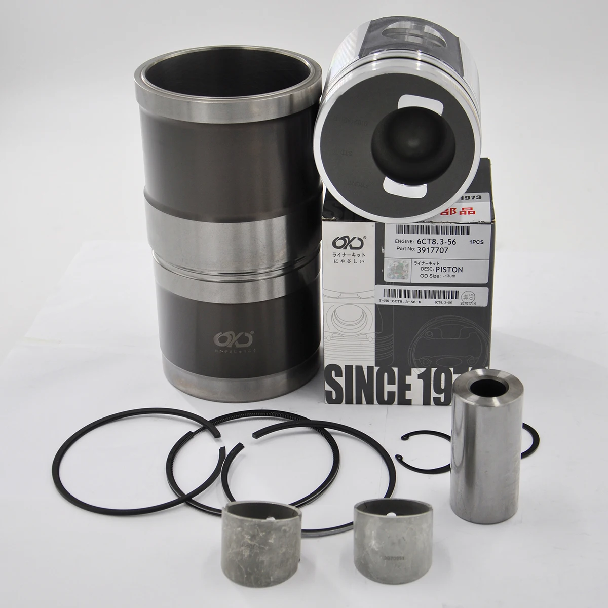 

Engine Parts 6CT8.3 Liner Kit 3800328 Piston Kit For Cummins C6.4