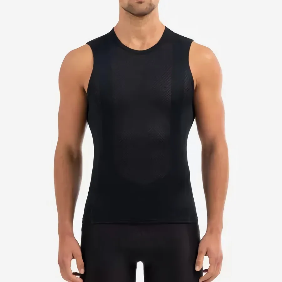 

Breathable First Layer Man Undershirt Cycling Base Layer Sport Fitting Underwear Cycle Lightweight Mesh Quick Dry Bicycle Vest