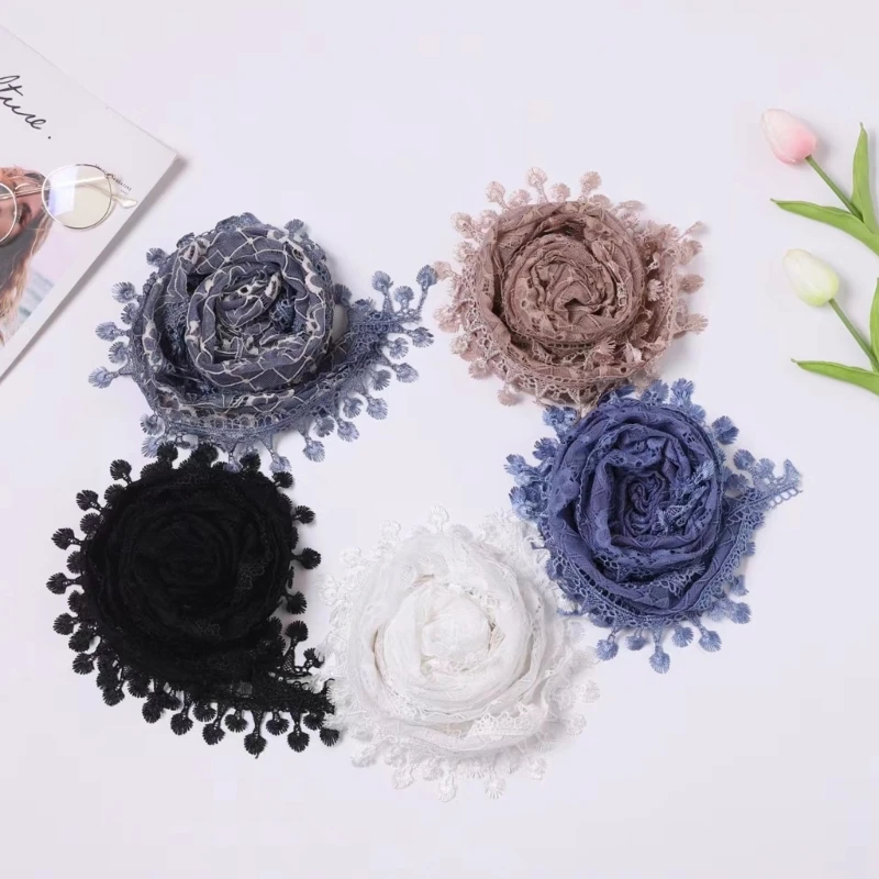 

Католическая Фата Mantilla, искусственная кружевная Фата, головное покрытие, Латинская Массовая треугольная Фата с вышивкой, кружевная Фата