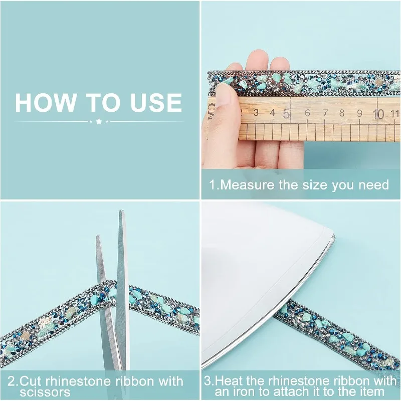 1 Ярд 0 6 Дюйма Сверкающая Блестящая Лента Со Стразами Фотопленка Для Рукоделия