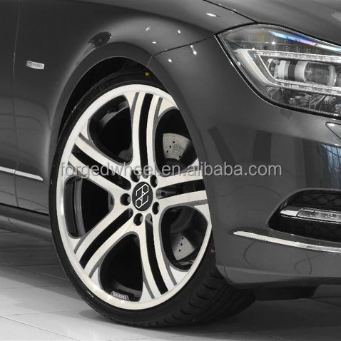 Pengzhen Five Spoke Design Gungray Finish 21-дюймовые кованые легкосплавные диски 5x112 для Mercedes Benz C Class