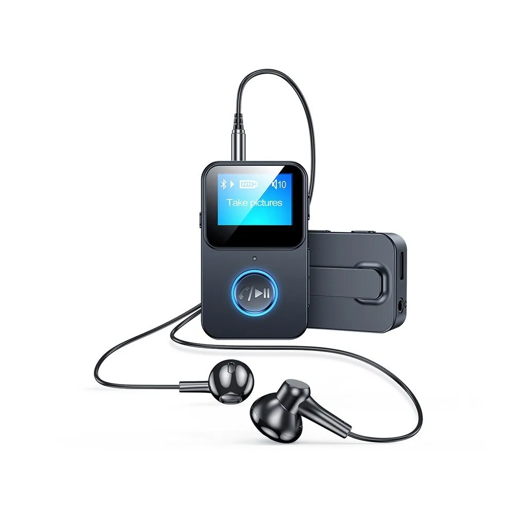 

Bluetooth-compatible 5.0 Audio Receiver Support TF Card MP3 Player Lossless FM Transmitter Remote Control Photography Factory