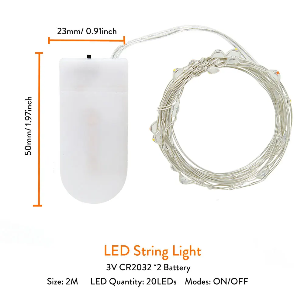 

RANPO Гирлянда из бутылочных пробок LED