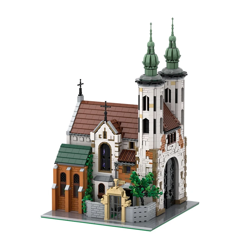 

Medieval Church Castle Building Blocks Set Famous Retro Cathedral Architecture Bricks Toys Set for Children Birthday Gifts