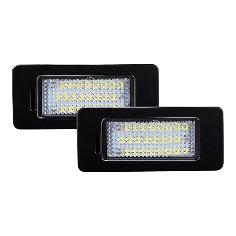 

2 шт. OEM 12 В светодиодная лампа освещения номерного знака белого цвета для Skoda Rapid 2012-2018 Rapid Spaceback 2013-2018 Octavia Facelift 2010