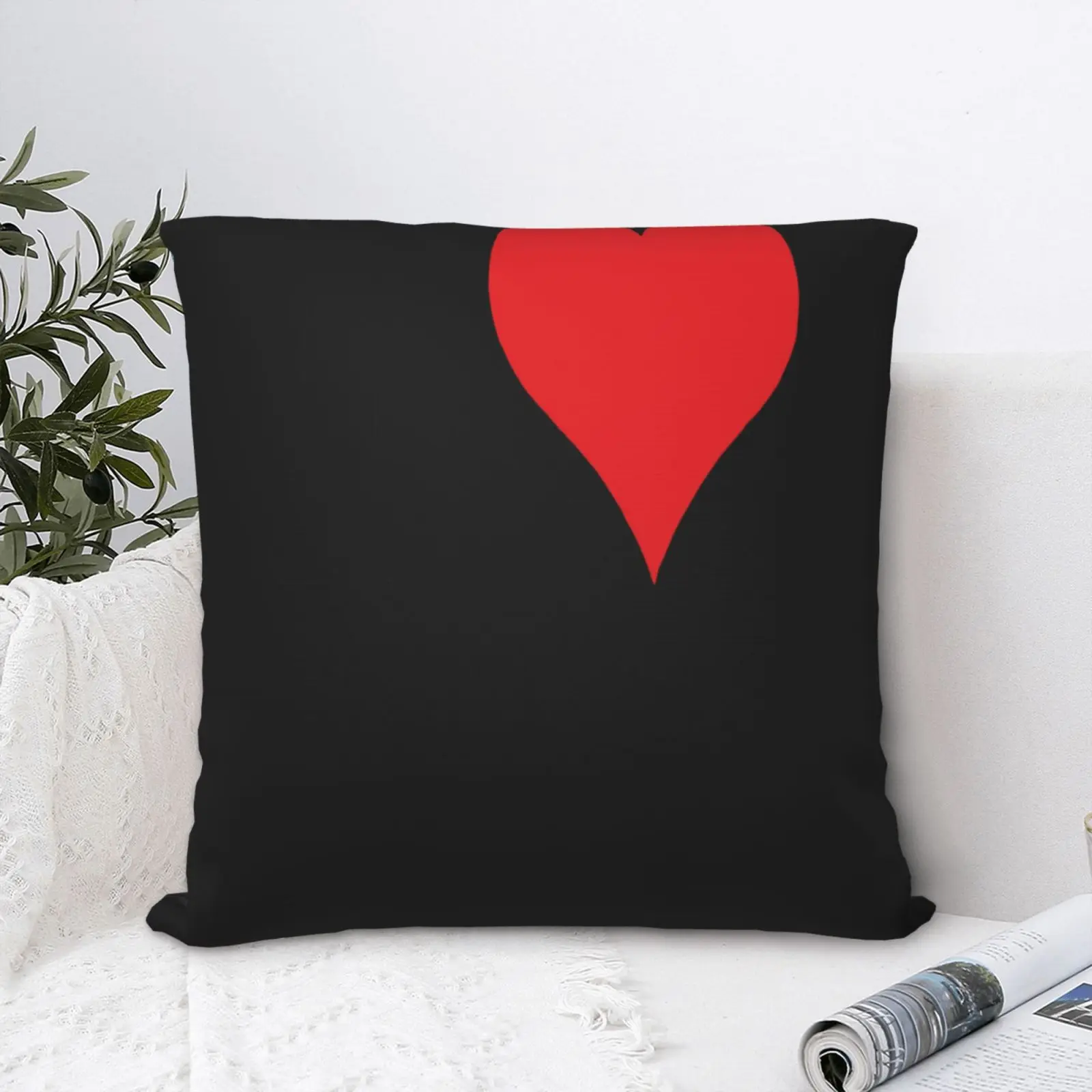 

Чехол на подушку «I Love My дочь», черные аксессуары для кровати, аксессуары для домашнего декора, аксессуары для домашнего декора, декоративна...