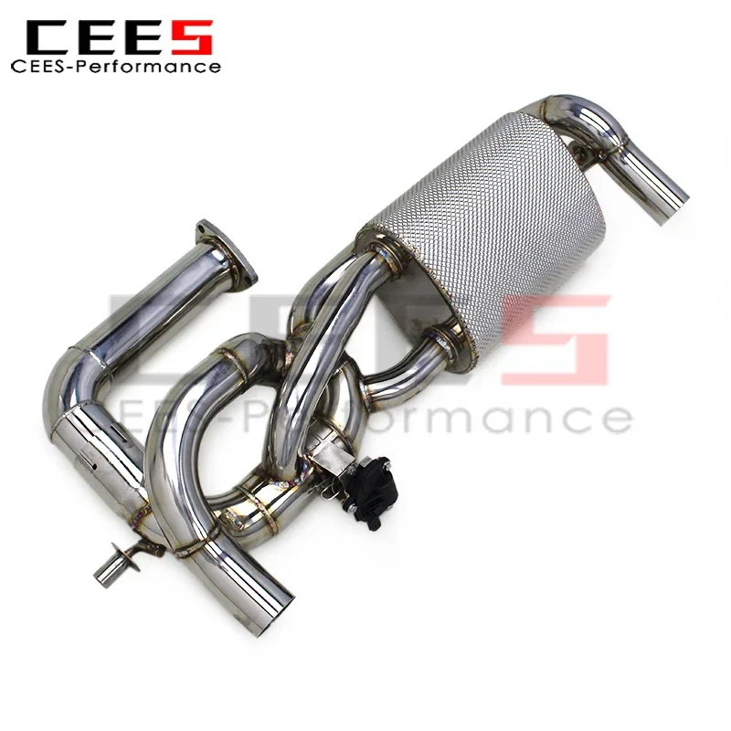 Cees Catback выхлопная система Valvetronic для Lotus EMIRA 2021-2022 изоляция из нержавеющей стали
