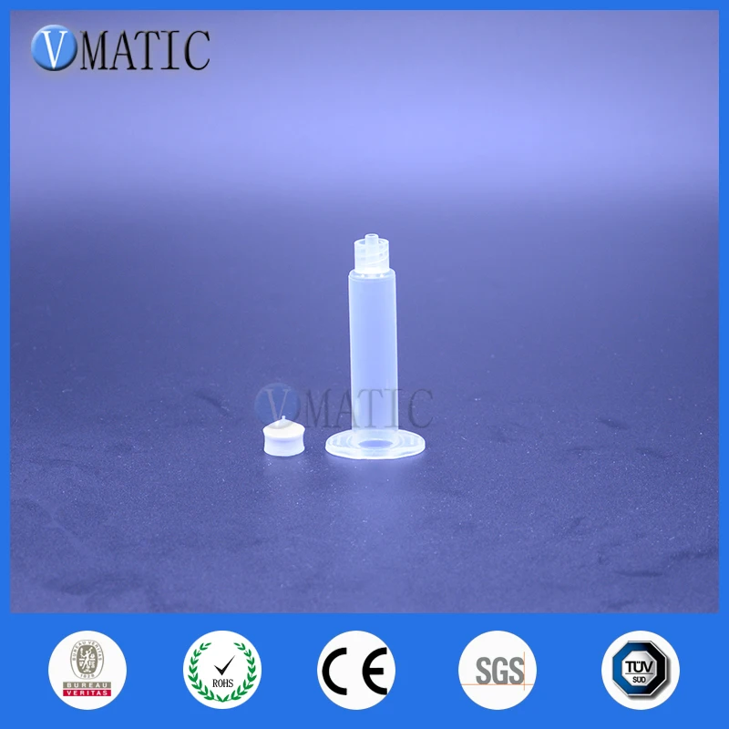 

High Quality 5cc/ml US Style Plastic Dispenser Pneumatic Syringe Transparent Dispensing Syringes With Piston