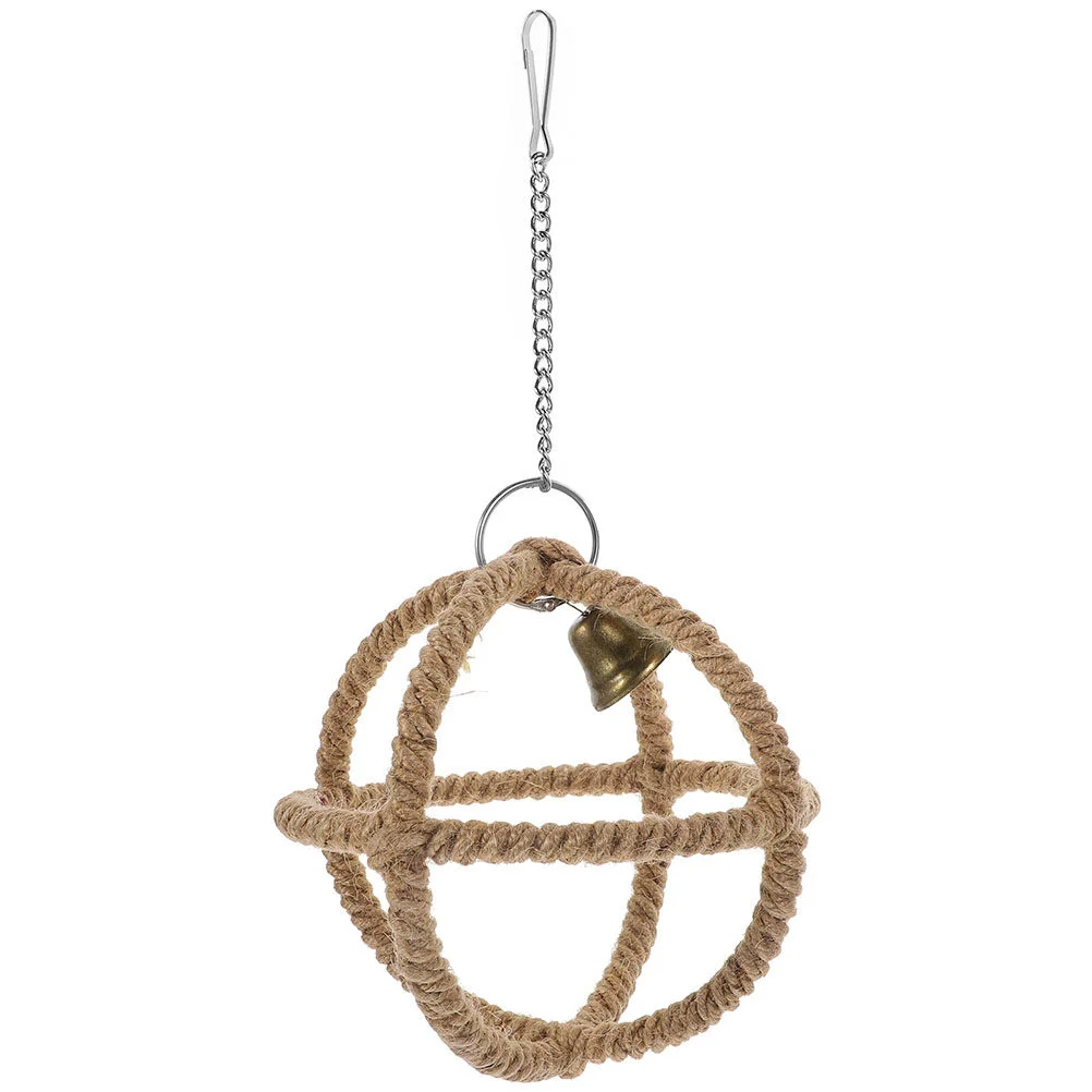 

Supplies Wear-resistant Bird Toy Parrot Daily Swing Wooden Household Accessory Plaything Cage