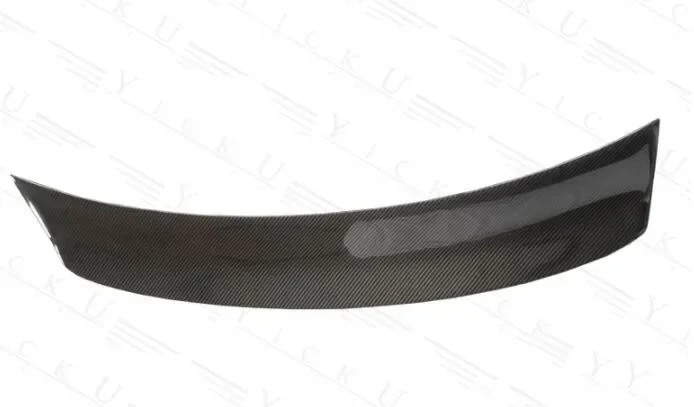 Новинка! MS Настоящее Кованое углеродное волокно Автомобильный задний крыло