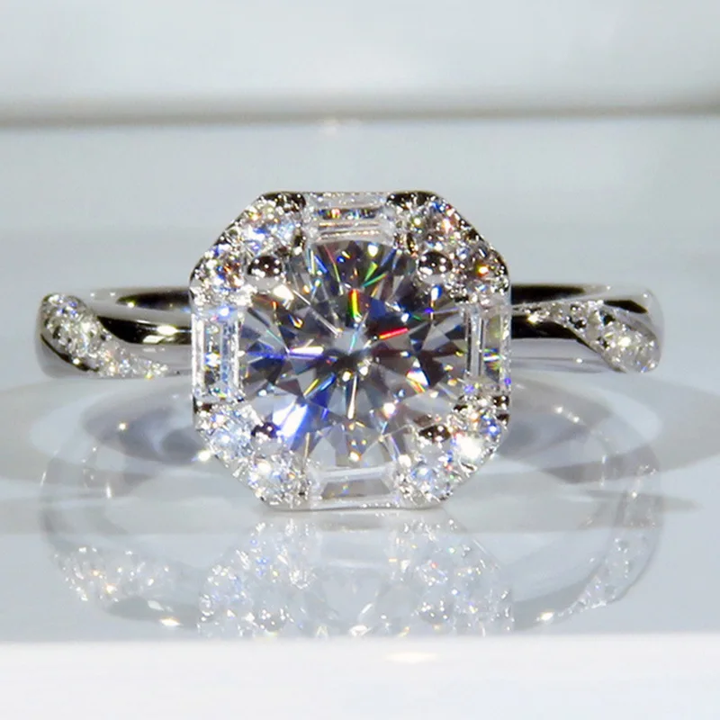 

Modern Design 2023 New Ring for Women Brilliant Cubic Zirconia Creative Wedding Bands Accessories Female Fashion Jewelry