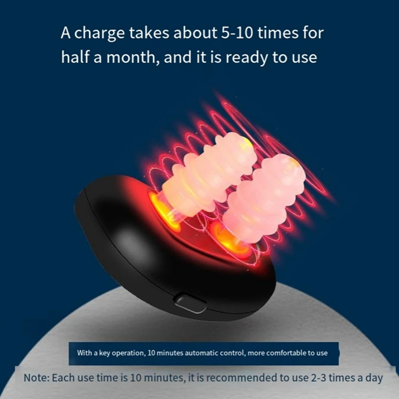 3 шт. интеллектуальное инфракрасное успокаивающее устройство для носа