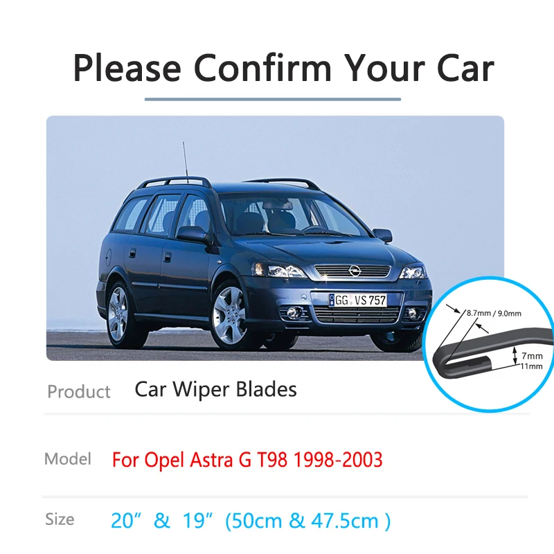 Щетка стеклоочистителя для Opel Astra G T98 Vauxhall Holden 1998 ~ 2003